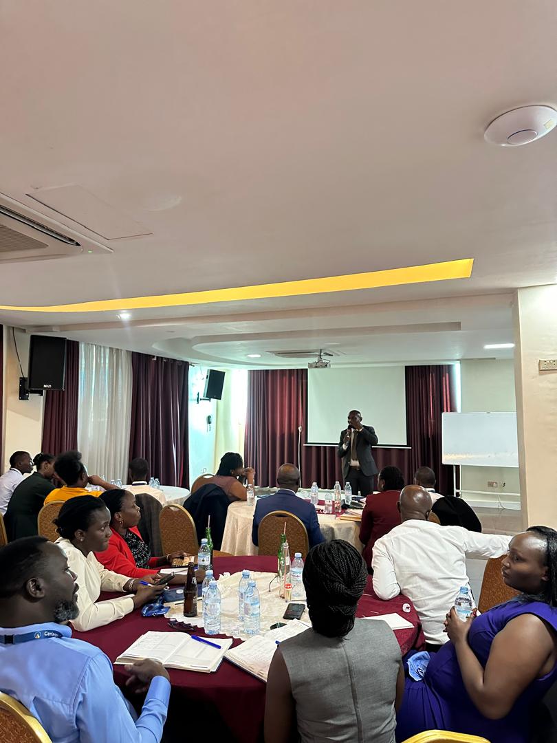 Centenary Bank team reflecting on ESG risk management